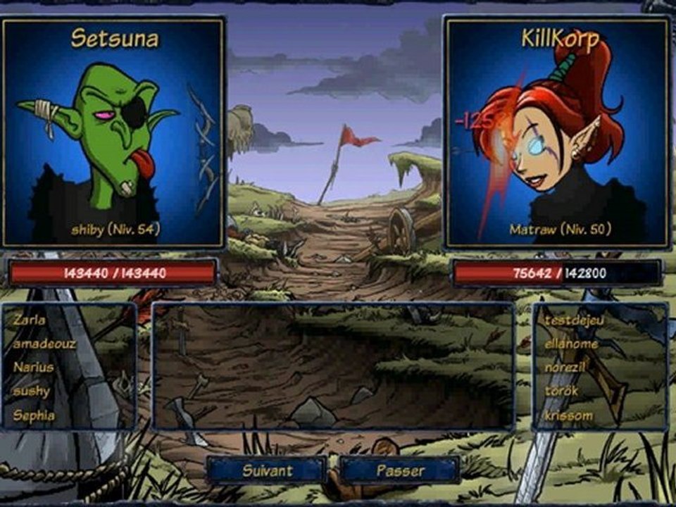 Setsuna VS KILLKorp 27/05/20