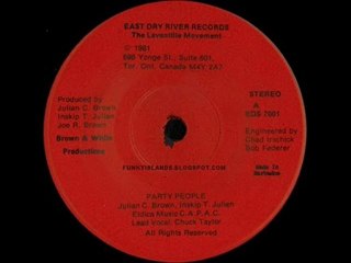 LAVENTILLE MOVEMENT PARTY PEOPLE 1981 (barbados)