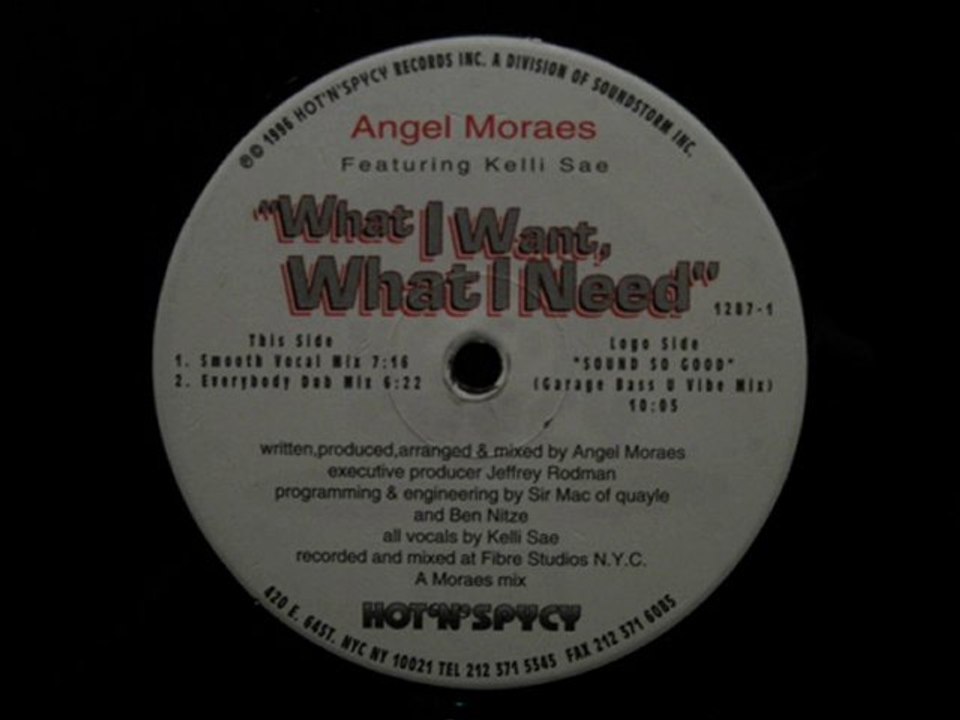 Angel Moraes ft.Kelli Sae.What I want,What I Need.