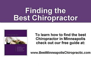 Best Minneapolis Chiropractic Care and Treatments