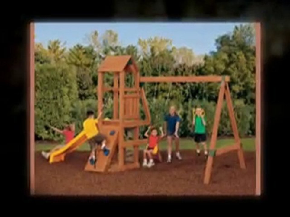 Backyard Swing Sets and Forts