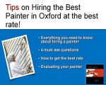 Oxford Painters - Tips to avoid getting ripped off!