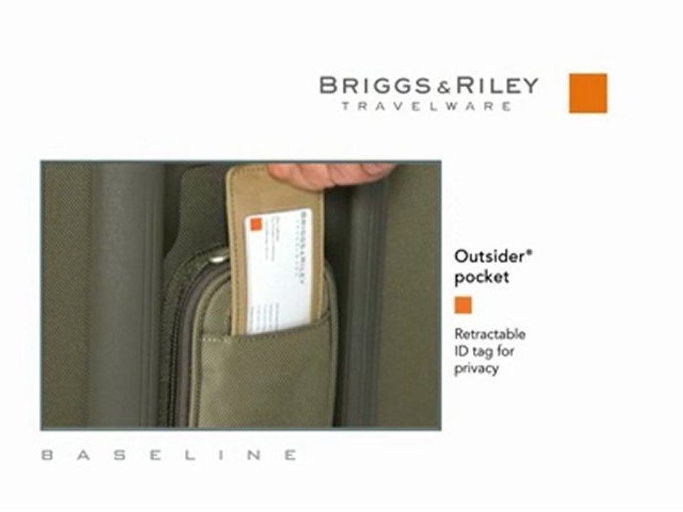 Outsider Pocket for ID Tag, Storing Small Items