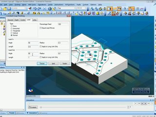 Edgecam Sabit Adımlı Isleme