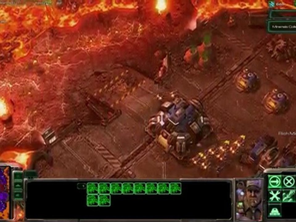 Une mission de Starcraft 2