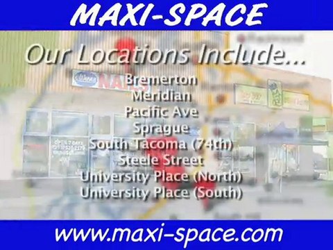Mini Storage and self Storage space Tacoma by Maxi Space