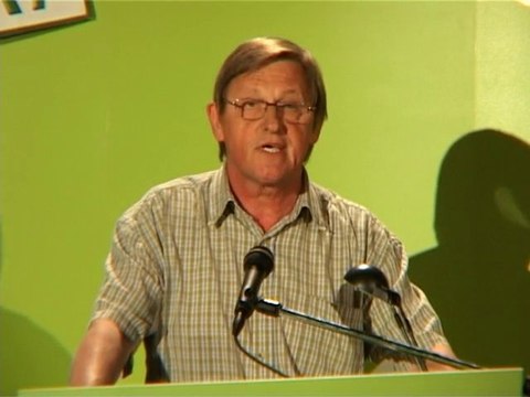 Michel Renard au congrès socio-économique d'ECOLO