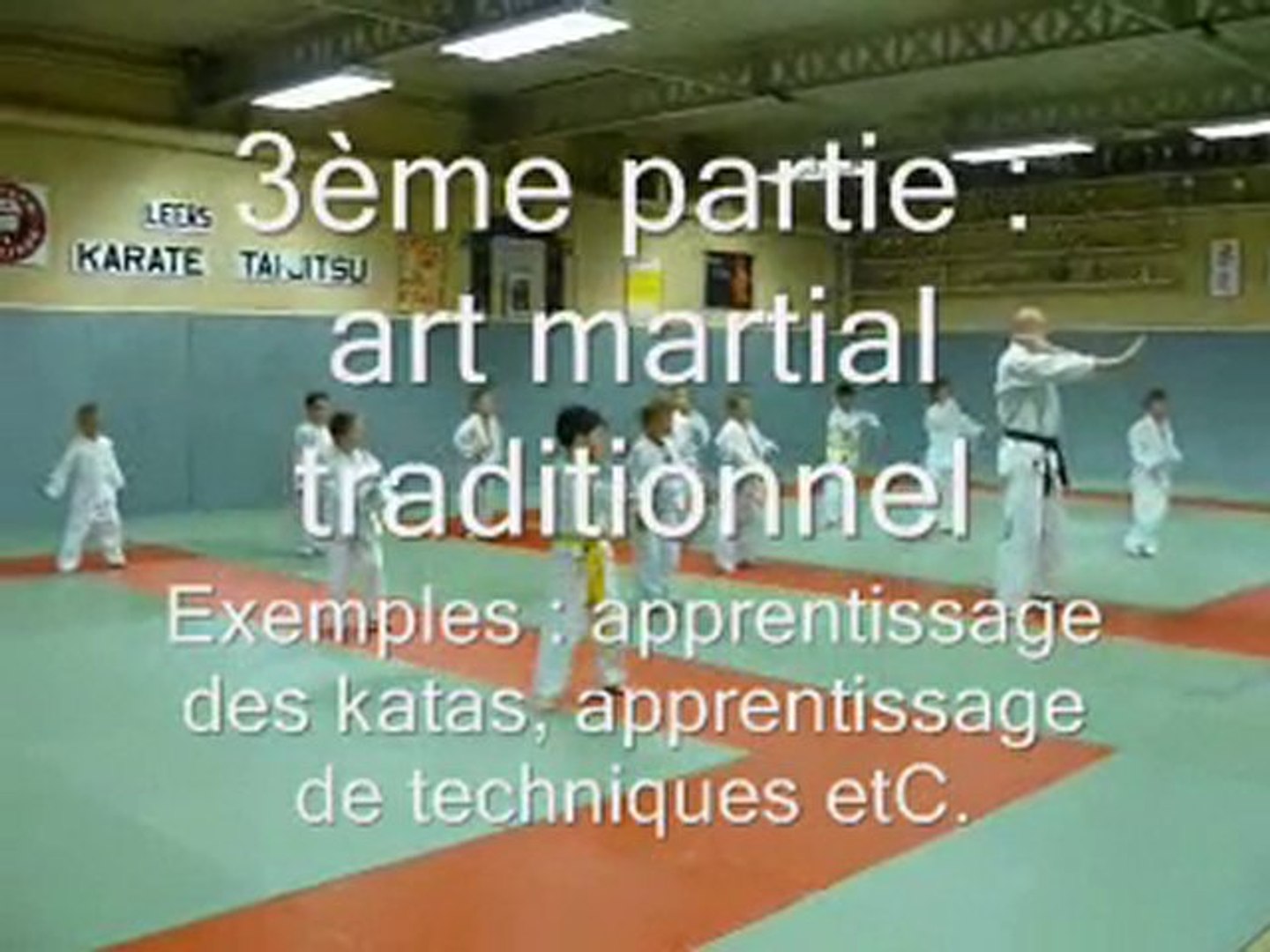 Karaté Taï-Jitsu Leers Cours enfants - Vidéo Dailymotion