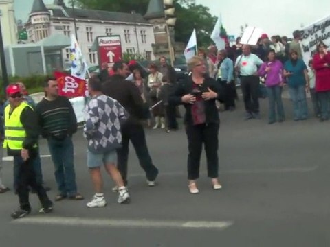 Vervins - Manifestation pour l'avenir des retraites