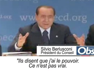 Berlusconi cite Mussolini