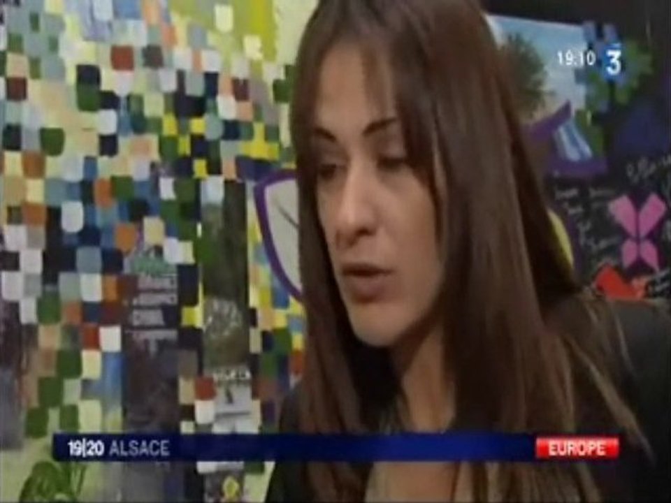 Une fresque sur la biodiversité au Parlement Européen