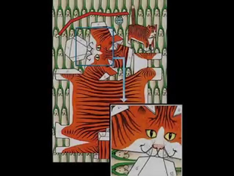 Carte postale : LE CHAT "POMPON"