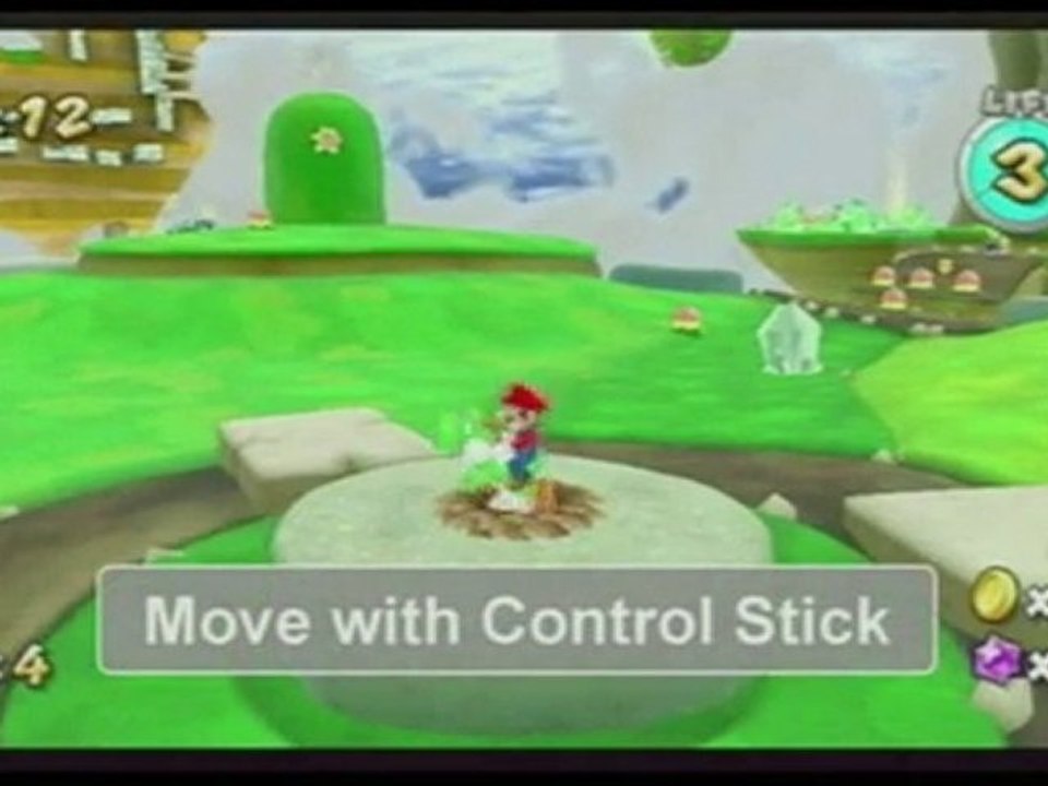 Super Mario Galaxy 2 - Basic Controls Tutorial Part I