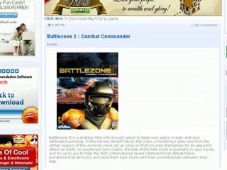 download Battlezone 2 Combat Commander free pc game