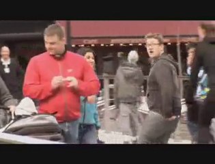 Facebook poking in real life!