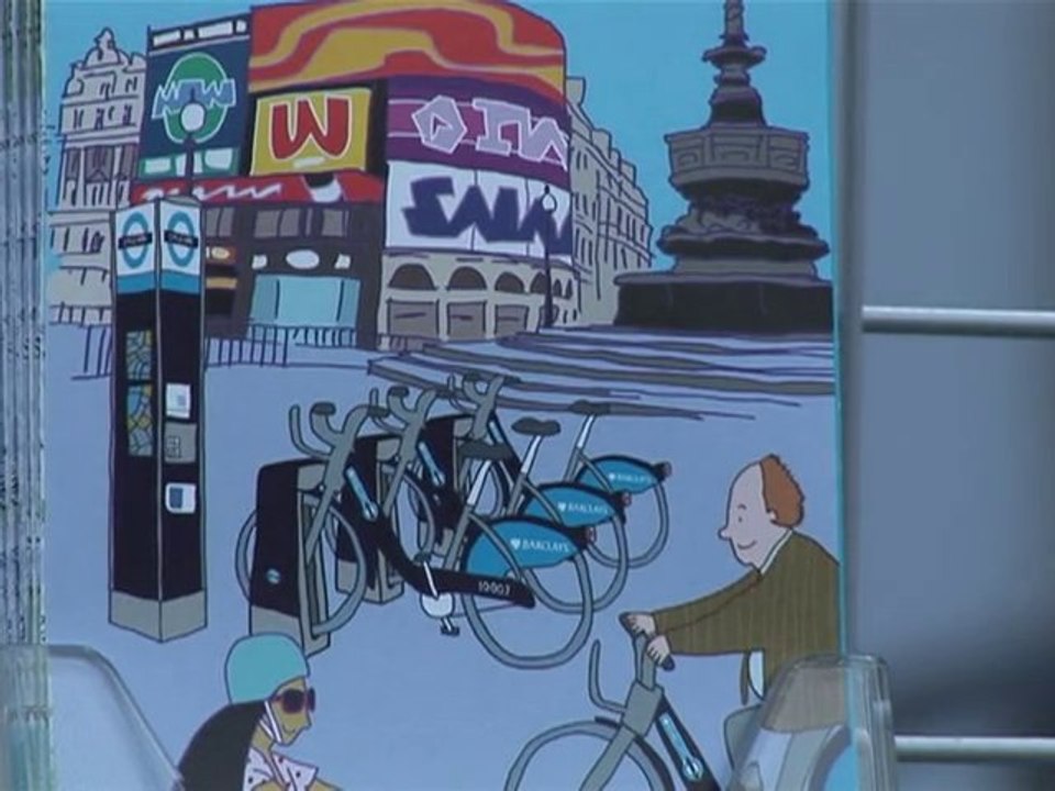 Le maire de Londres présente les premiers vélos en libre-service