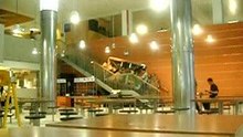 billard table up YIH staircase