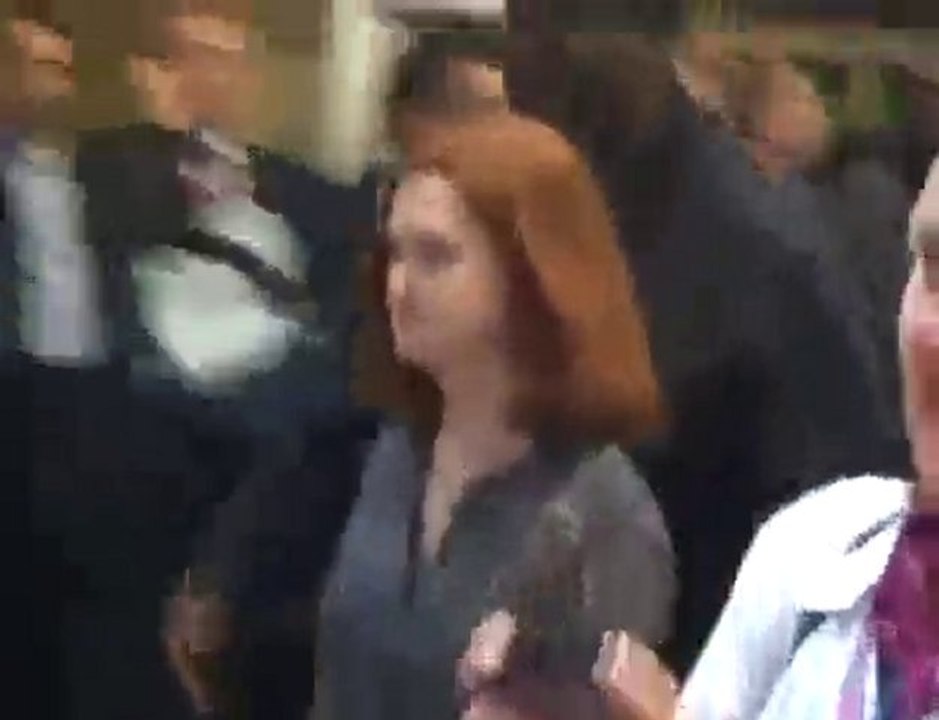 Rodaje: Harry Potter El Epílogo Bonnie leaving King's Cross