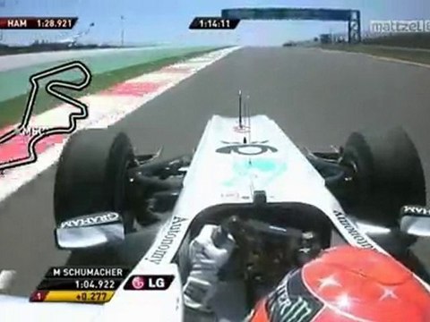 Schumacher'in aracından İstanbul Park-trformula1.com