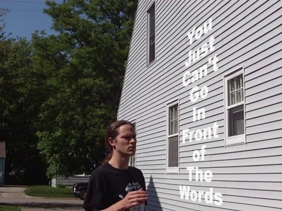 2010-05-28 - A Camera Trick - Words in Background