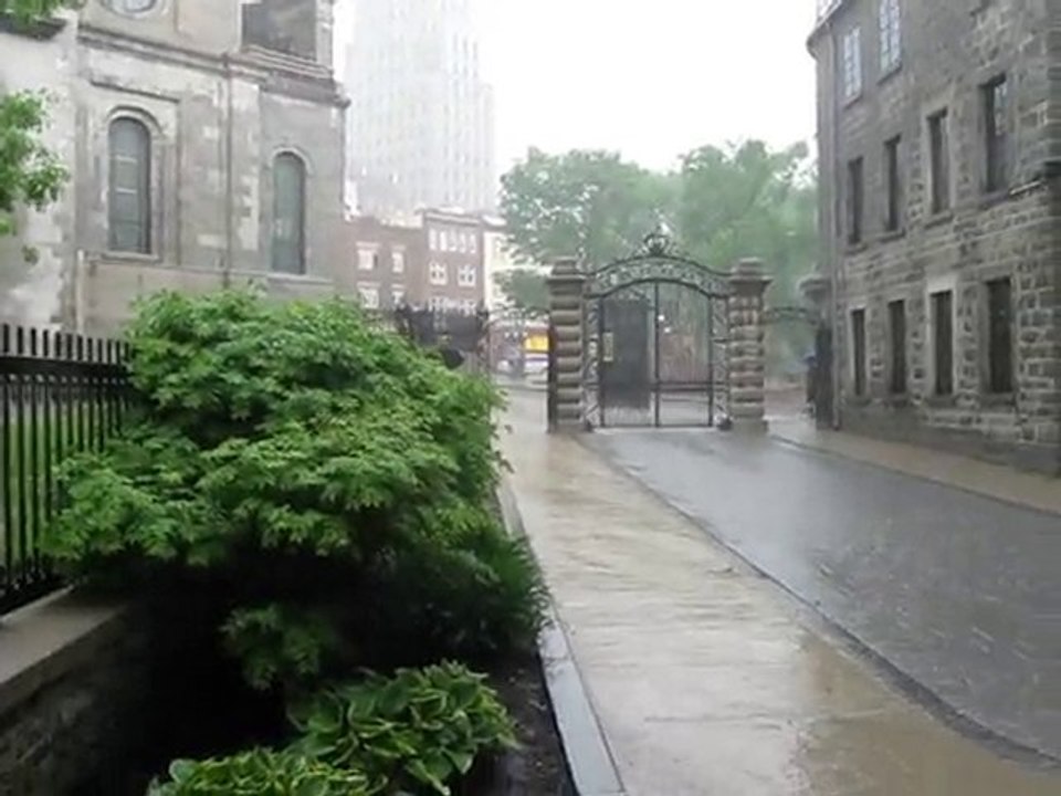 La belle pluie de Québec