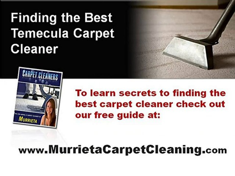 Attention! Murrieta Carpet Cleaning Rip Off Guide