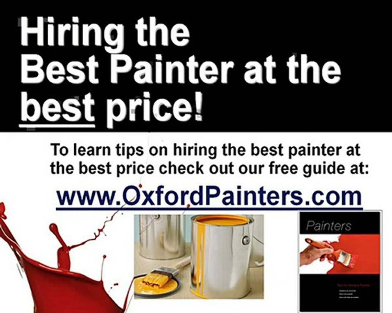 ⁣Oxford Painters - Get the best rate for your Painter!