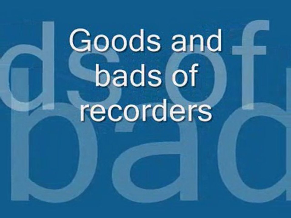 Recorder Review