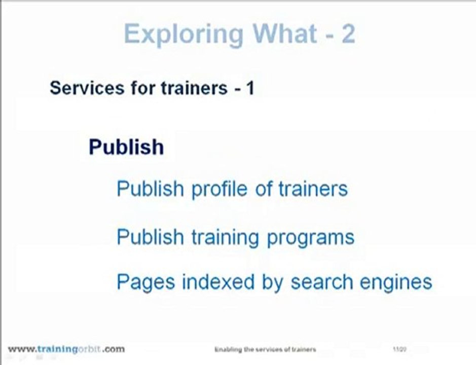 Services For Trainers And Training Companies – Training ...