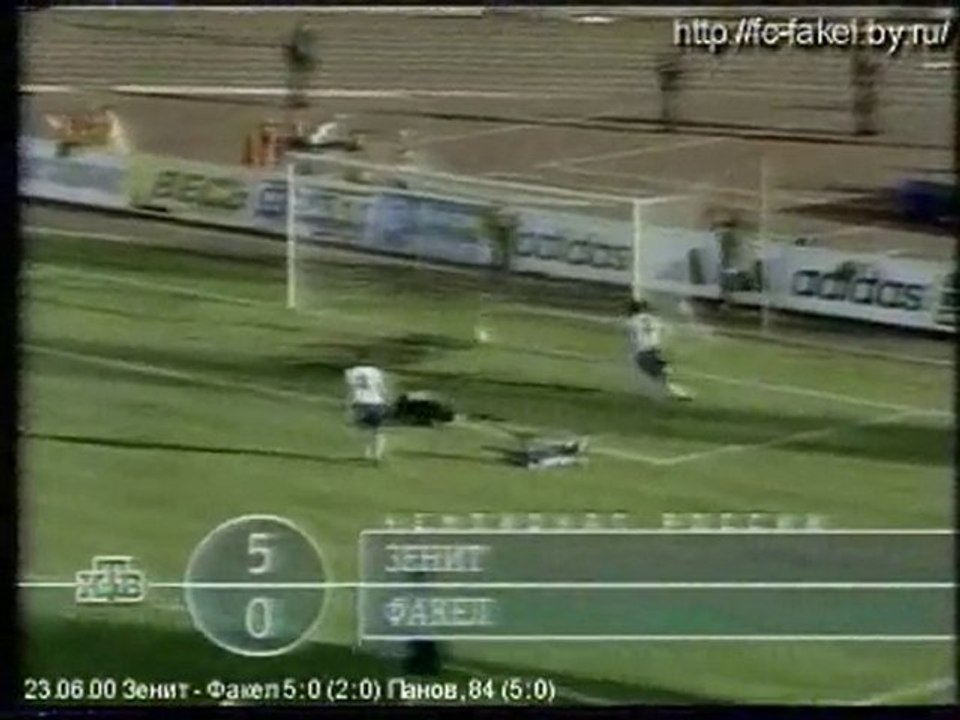 15 тур 27 июня Зенит-Факел 5-0