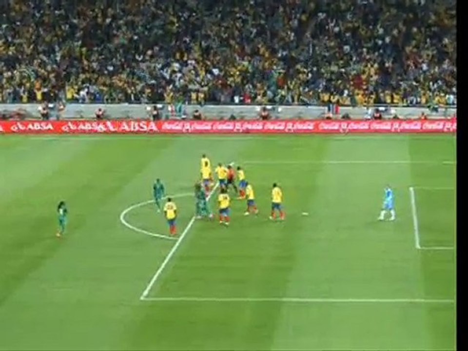 1-0 pour l'Afrique du Sud contre la Colombie
