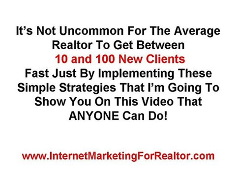 internet marketing for real estate agents