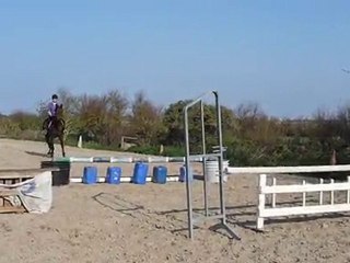 Silhouett entrainement obstacle