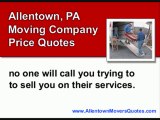 Allentown Movers Quotes from Allentown, PA Moving Companies