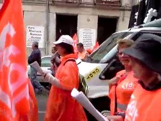 Manif 27 mai à Bordeaux: la CFDT au premier plan