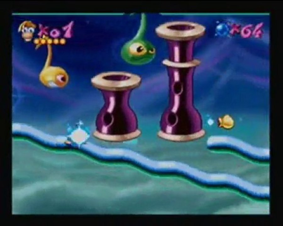 Rayman walkthrough 22: Les dernières cages...