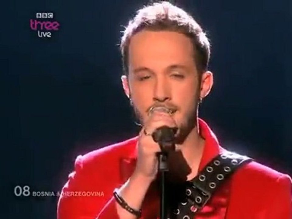 Eurovision 2010 Bosnia Vukašin Brajic - Thunder and Lighting