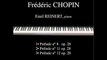 Préludes Chopin par Emil Reinert