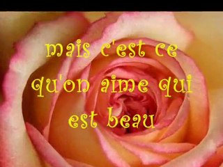 Roses et citations d'amour