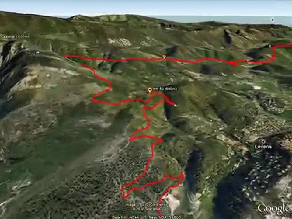 Survol Transvésubienne 2010