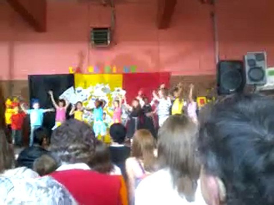 Sophie sur la scène