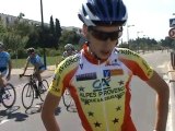 course  cycliste cadet salon de Provence le 23 mai 2010
