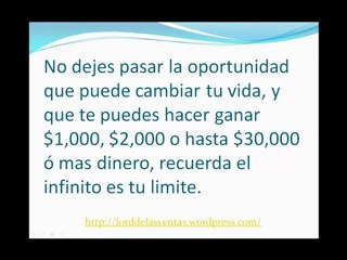 Gana miles de dolares con internet