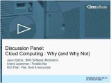 Keynote Panel Discussion, BMC: Cloud Computing: Why ...