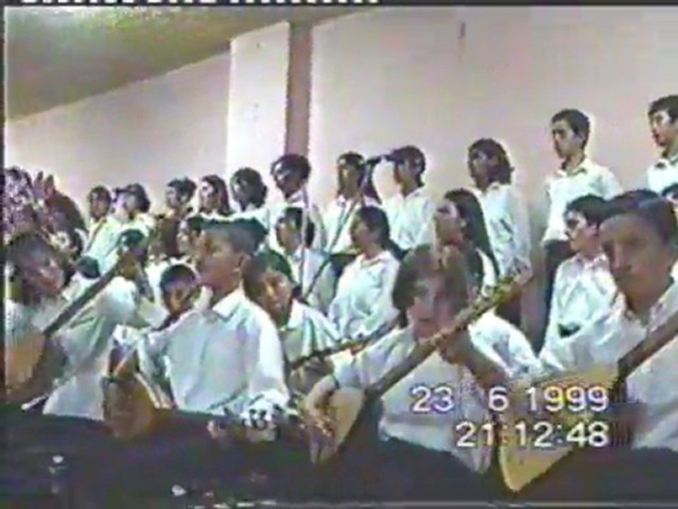 TAŞOVA ATATÜRK İLKÖĞRETİM OKULU MÜZİK KOROSU_ 23.06.1999 -