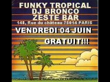 Afterwork FUNKY TROPICAL Vendredi 04 juin (Teaser)