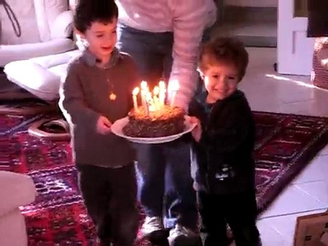 Esteban et Julian PEREZ avec Tonton 22/11/2009