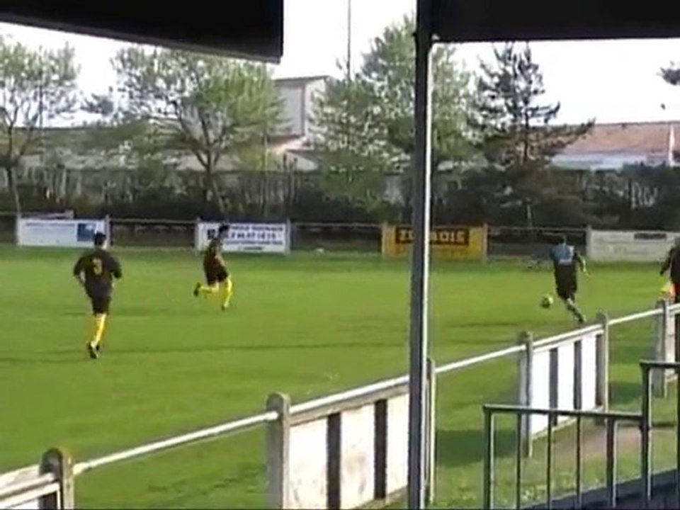 les u19 contre courçon