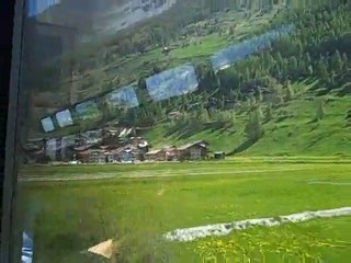 Täsch-Zermatt Shuttle Train By Clinton H.Wallace