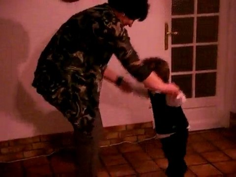 Julian PEREZ danse avec Mamie 31/12/2009